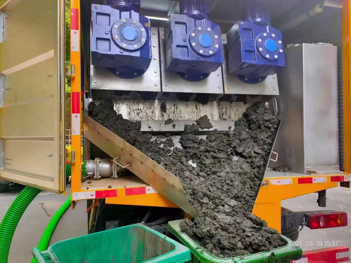 永仁化粪池清掏城市维护站-泥浆净化干湿分离处理